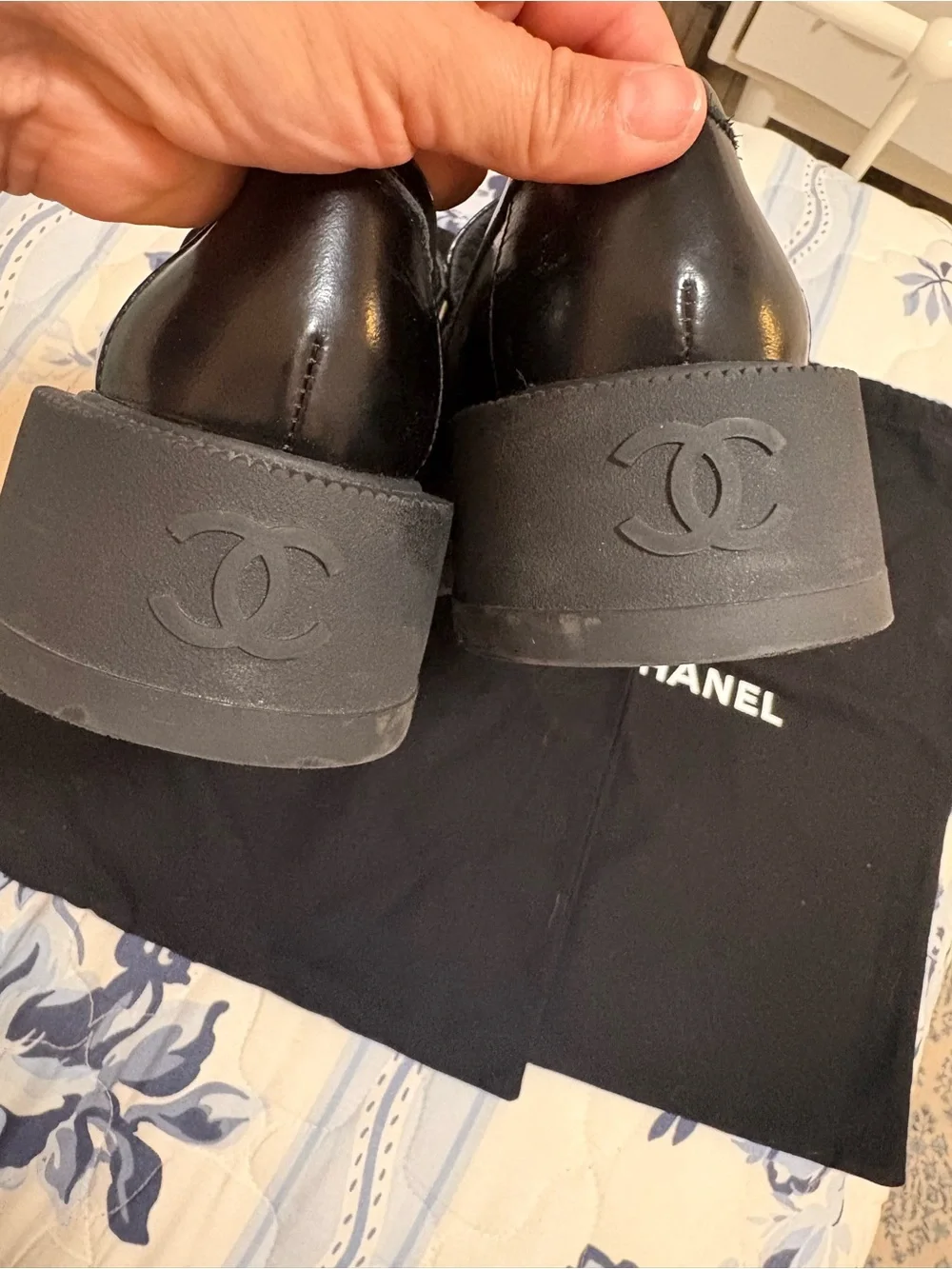 CHANEL sleek black